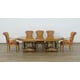 Thumbnail of Bronze, Gold, Red, Ebony European Furniture 51955-DT-9PC-Red Dining Room interior