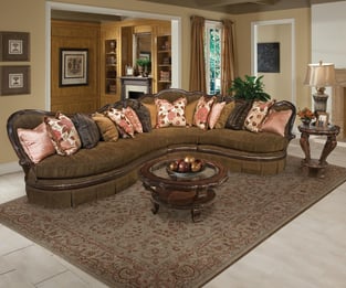 Living Room  Dark Brown, Walnut Benneti image