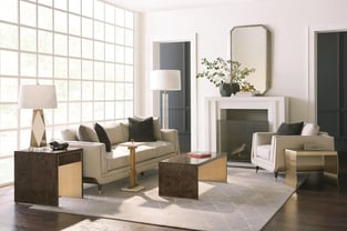 Taupe Caracole  UPH-418-131-A Living Room interior