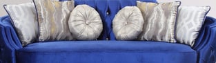 Order Silver, Blue Cosmos Furniture Skylar-Set-2 Living Room now