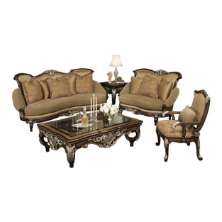 Silver, Golden Beige, Dark Brown, Tan Benneti Benetti's-Catalon Living Room interior