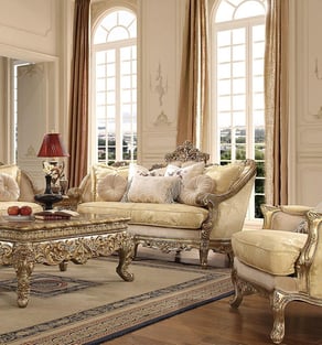 Living Room  Gold, Champagne Homey Design  photo