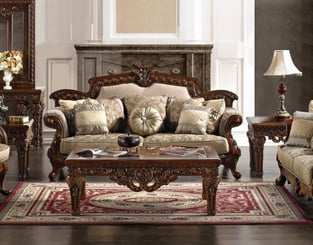 Living Room  Walnut, Chestnut Homey Design  image