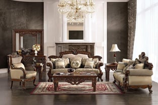 Living Room  Walnut, Chestnut Homey Design  image