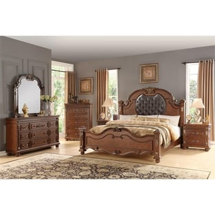 Cherry Cosmos Furniture Destiny-Q-Set-3 Bedroom interior