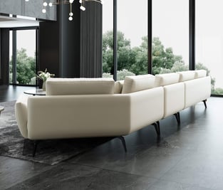 Buy Off-White European Furniture Living Room 