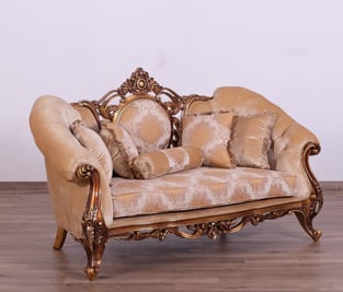 Buy Bronze, Gold European Furniture Living Room 