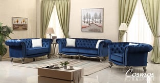 Living Room  Blue Cosmos Furniture image