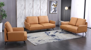 Cognac European Furniture EF-37457-L Living Room interior