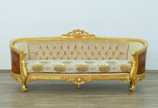 Buy now Mahogany, Beige, Gold, Antique, Ebony European Furniture 68584-Set-3