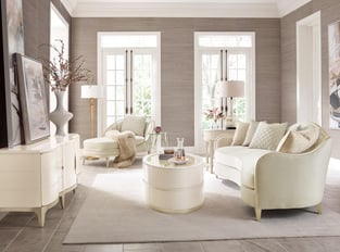 Accent Tables  Taupe, Off-White Caracole photo