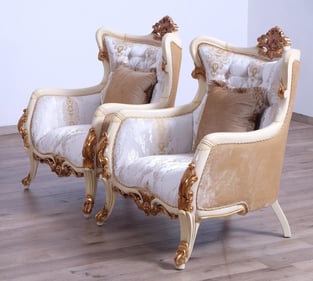 Living Room  Gold, Antique, Pearl European Furniture image