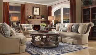 Living Room  Beige Homey Design  image