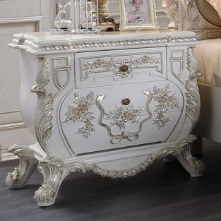 Order White, Pearl, Cream Homey Design  HD-CK1807-5-PC Bedroom now