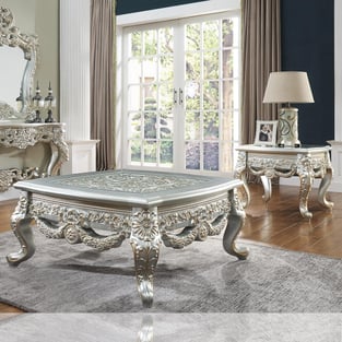 Buy Silver Homey Design  Accent Tables 