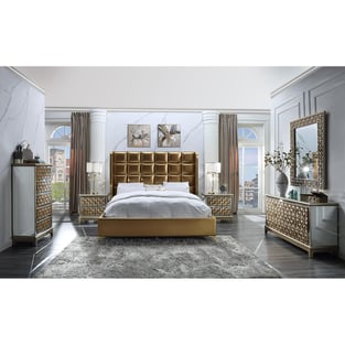 Order Gold, Antique Homey Design  HD-EK6065-3PC Bedroom now