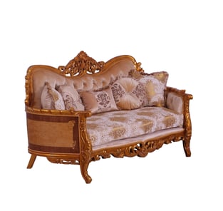 Buy Gold, Sand European Furniture Living Room 