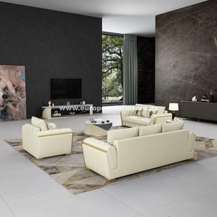 Off-White European Furniture EF-19990-C Living Room interior