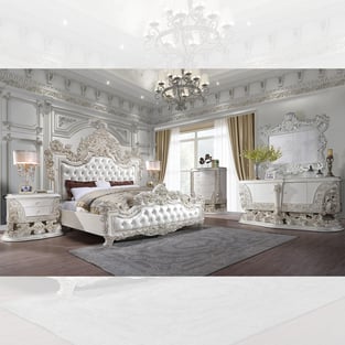 White Homey Design  HD-CK1813 Bedroom interior