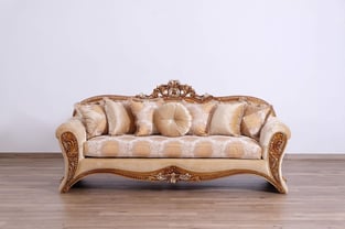 Living Room  Beige, Gold European Furniture image