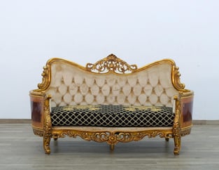 Order Beige, Gold, Antique, Black European Furniture 31059-Set-2 Living Room now