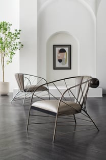 Living Room  Gray, Metallic Caracole photo