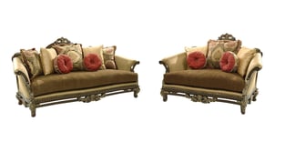 Buy Brown, Golden Beige, Walnut Benneti Living Room 