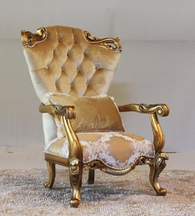 Buy now Brown, Gold, Silver European Furniture 43553-C-Set-2