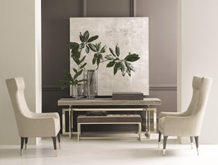 Accent Tables  Brown, Gold, Gray Caracole image