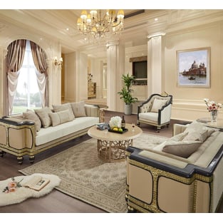 Order Gold, Cream Homey Design  HD-L9009 Living Room now