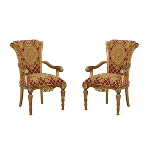 Buy now Bronze, Gold, Red European Furniture 61952-DT-Set-9-Red