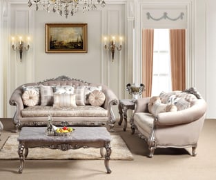 Living Room  Beige, Silver Cosmos Furniture image