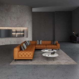 Buy Cognac European Furniture Living Room 