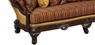 Buy now Gold, Dark Brown, Golden Brown Benneti Benetti's-Firenza-Dark Brown-Sofa-Set-3