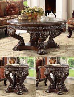 Buy Brown, Silver Homey Design  Accent Tables 