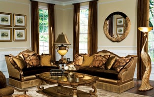 Living Room  Bronze, Brown, Gold Benneti image