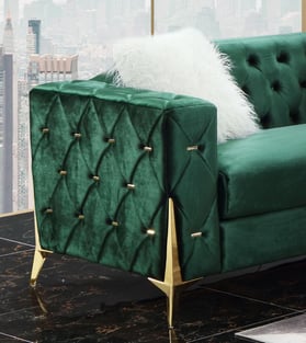 Buy now Gold, Green Cosmos Furniture Emerald-Set-3