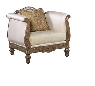 Buy Gold, Antique, Pearl, Cream Benneti Living Room 