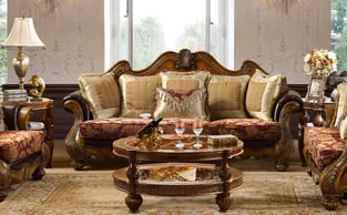 Buy now Burgundy, Gold Homey Design  HD-481-SL-SET-2