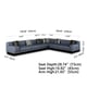 Thumbnail of Buy now Cognac European Furniture EF-88886-4PC