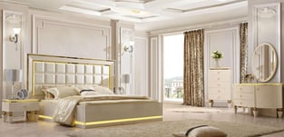 Buy White, Ivory Homey Design  Bedroom 