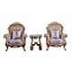 Thumbnail of Order Gold, Antique, Silver, Black European Furniture 38996-Set-4 Living Room now