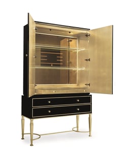 Order Gold, Black Caracole SIG-416-531 Dining Room now