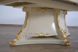 Buy Beige, Gold European Furniture Dining Room 