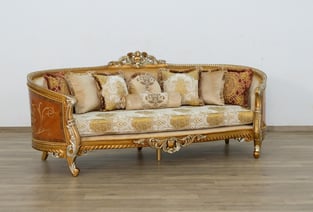 Buy Brown, Gold, Antique European Furniture Living Room 