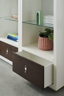 Order White, Brown Caracole CLA-421-261 Shelves and bookcases now