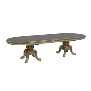 Beige, Gold European Furniture 45016-DT Dining Room interior