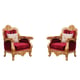 Thumbnail of Living Room  Burgundy, Gold, Antique European Furniture image