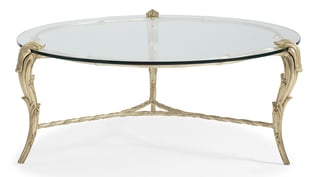 Accent Tables  Gold, Glass Caracole image