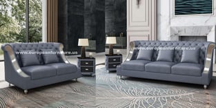 Living Room  Gray European Furniture image